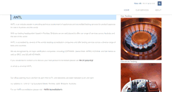 Desktop Screenshot of antl.com.au