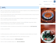 Tablet Screenshot of antl.com.au